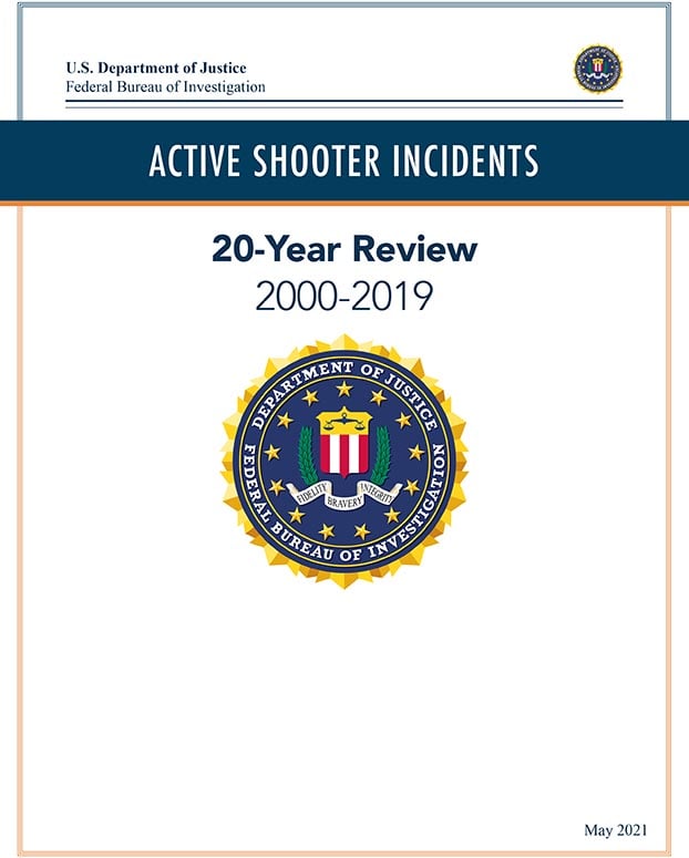 FBI Active Shooter 20 Year Review